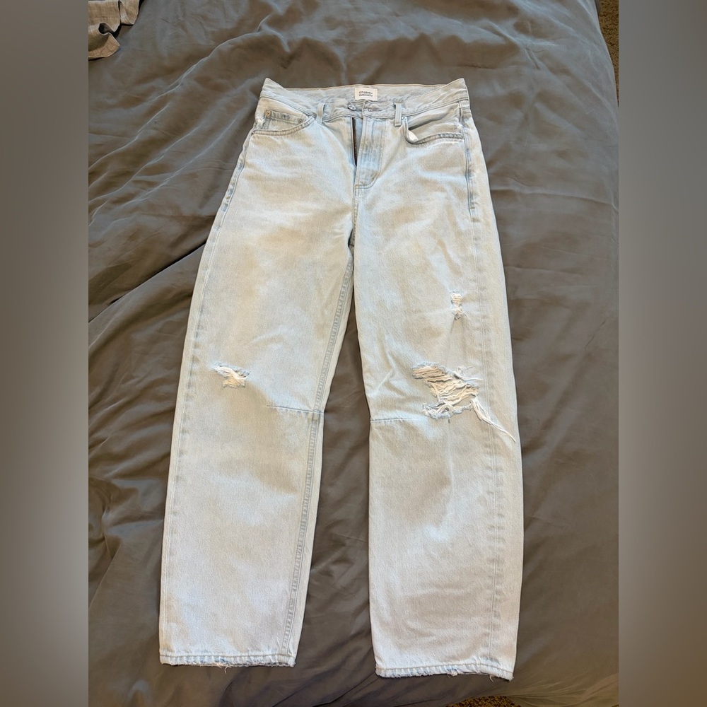 Citizens Of Humanity Miro distressed Light Blue Jeans